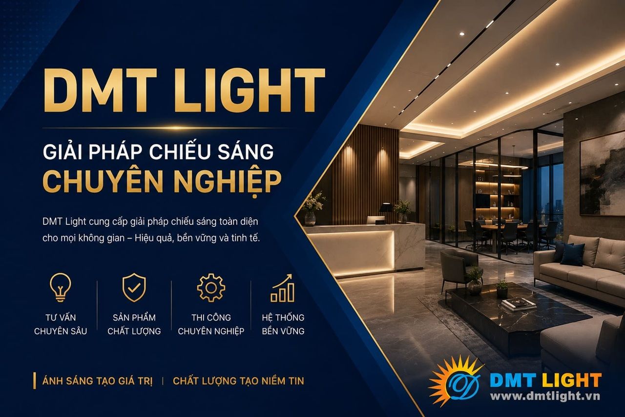 DMT Light là địa chỉ cung cấp đèn LED âm trần chất lượng