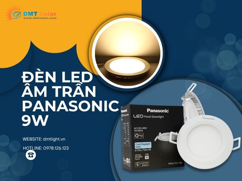 Đèn downlight panasonic 9w