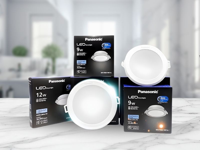 Đặc điểm nổi bật của đèn âm trần panasonic 9w