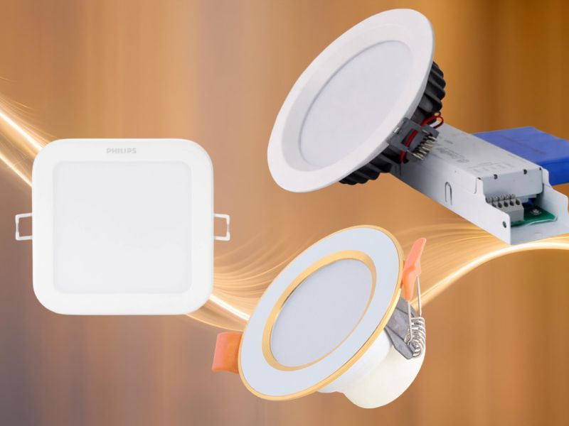 Các màu ánh sáng đèn LED âm trần phổ biến