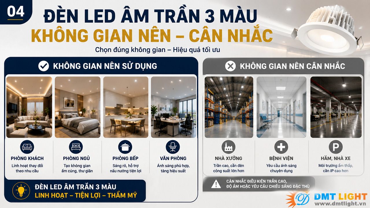 Với không gian phòng vệ sinh nên cân nhắc khi sử dụng đèn đổi màu
