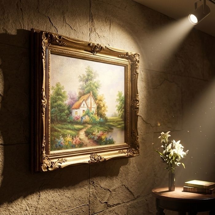 Góc chiếu đèn spotlight âm trần