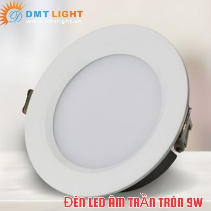 Đèn âm trần tròn 9W