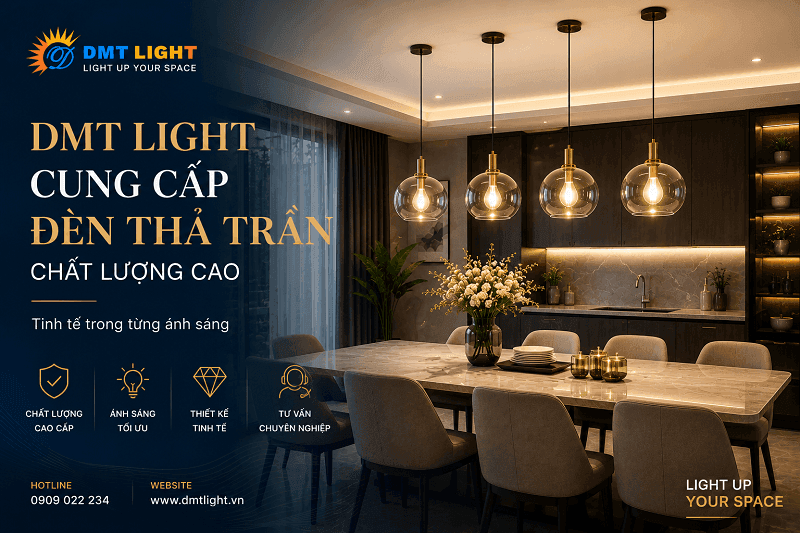 DMT Light cung cấp đèn thả trần chất lượng cao