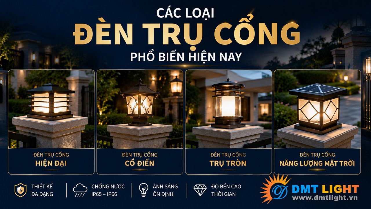 Đèn năng lượng mặt trời thân thiện với môi trường và an toàn khi sử dụng