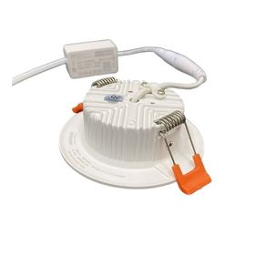 Đèn âm trần tròn mẫu AT-SA-AT26-05W-100-MM-DM-Vỏ trắng | Saco - 2