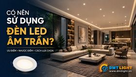 Có nên sử dụng đèn LED âm trần không?