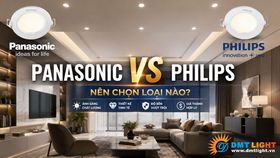 So sánh đèn LED âm trần Panasonic và Philips: Nên chọn loại nào?