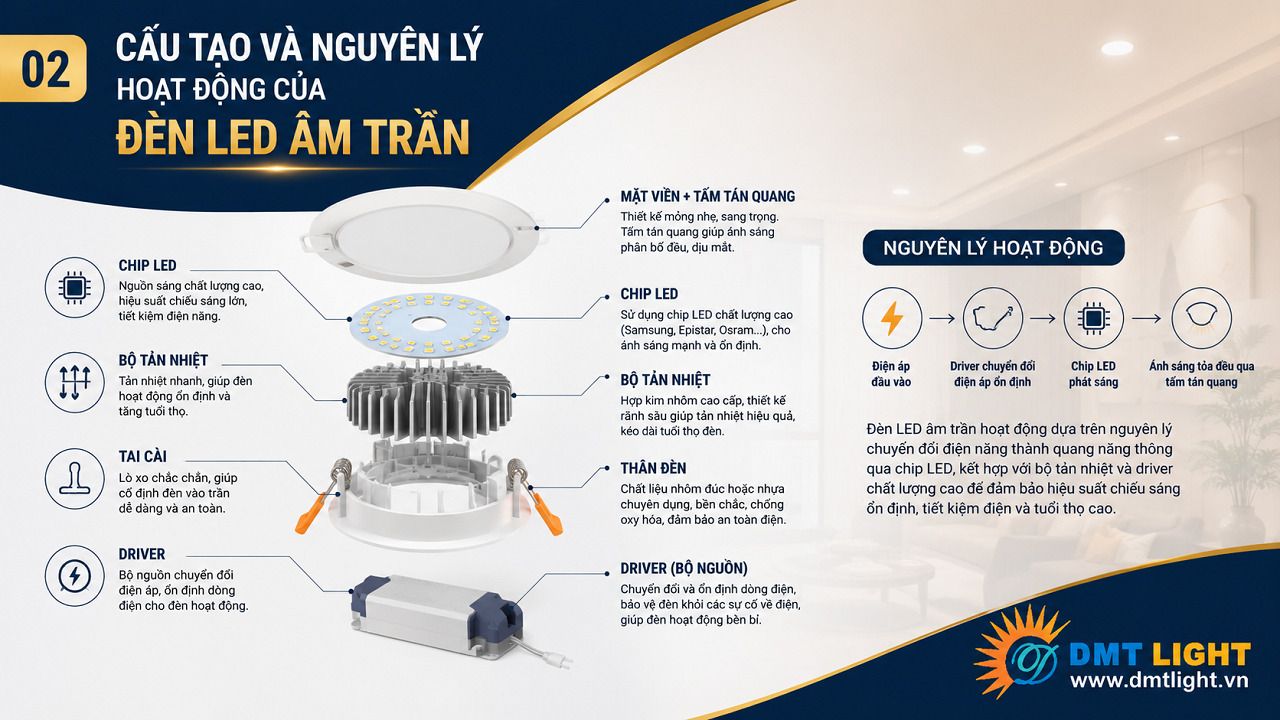 Bạn cần tìm hiểu kỹ cấu tạo của sản phẩm để tìm được chiếc đèn chiếu sáng phù hợp