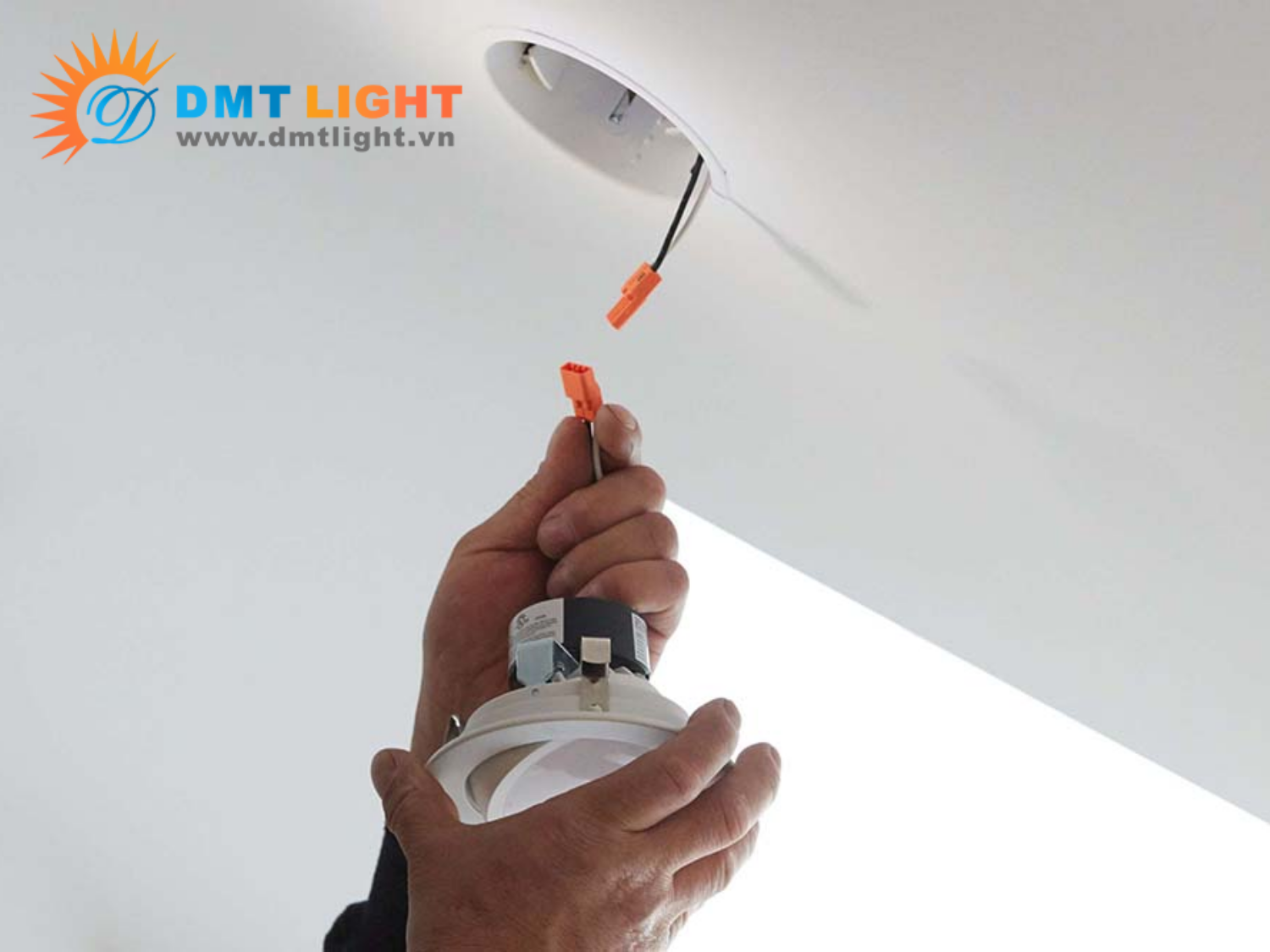 cách lắp đèn Led âm trần chi tiết