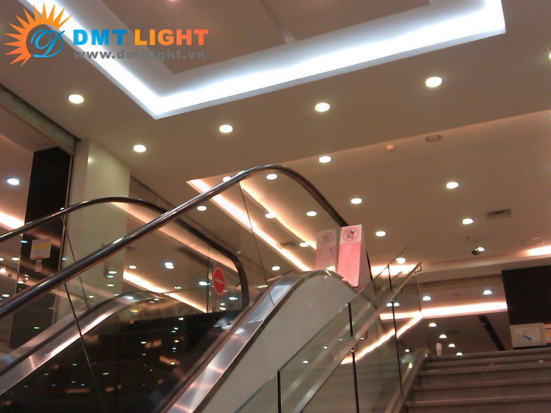 Đèn led âm trần