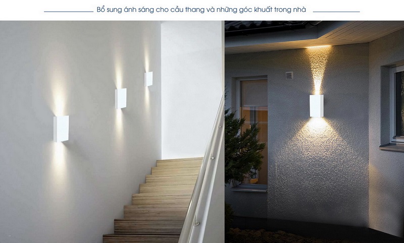 Đèn LED ốp tường đổi màu