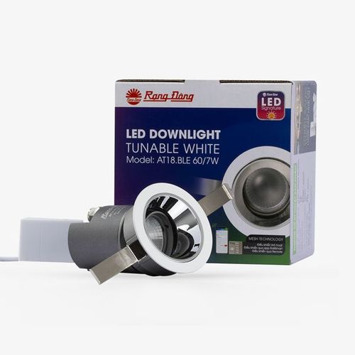 Đèn LED âm trần Downlight thông minh xoay góc rạng đông