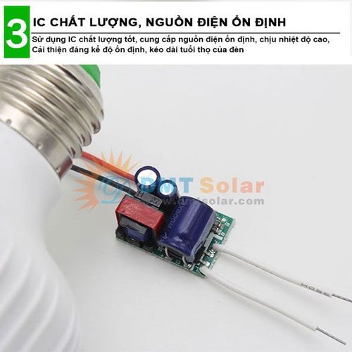 Bóng đèn LED BULB vỏ nhựa, đui E27 giá rẻ