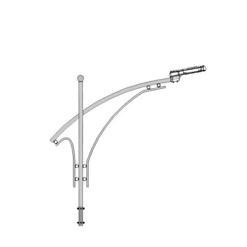 Cần đèn chiếu sáng đường phố mã CD04-60