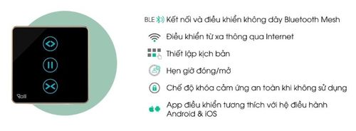 Công tắc cửa cuốn thông minh Rạng Đông CO-RD-CTCU.BLE-V.DOT