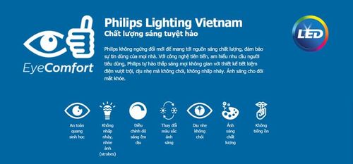 đèn led âm trần 9w philips