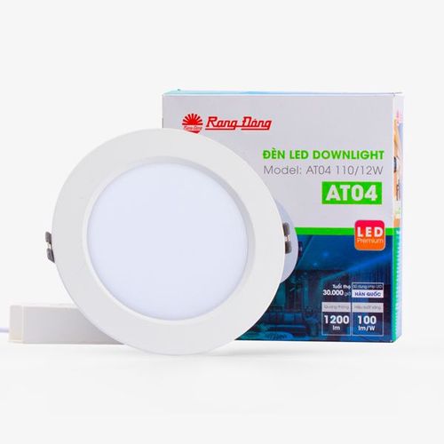 Đèn LED âm trần Downlight Rạng Đông AT-RD-AT04-110/12W