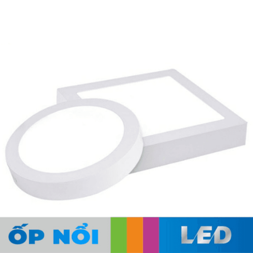 Đèn LED ốp trần vuông nổi