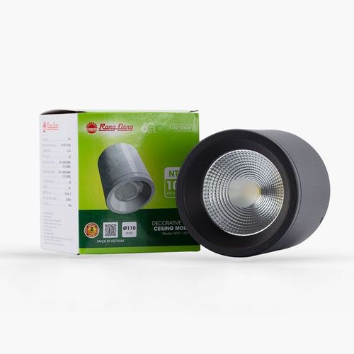 Đèn ống bơ Downlight nổi trần Rạng Đông [BO-RD-NT01-110/10W]