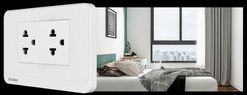Hạt ổ cắm âm tường Rạng Đông OC-RD-HOC02-2C/16A
