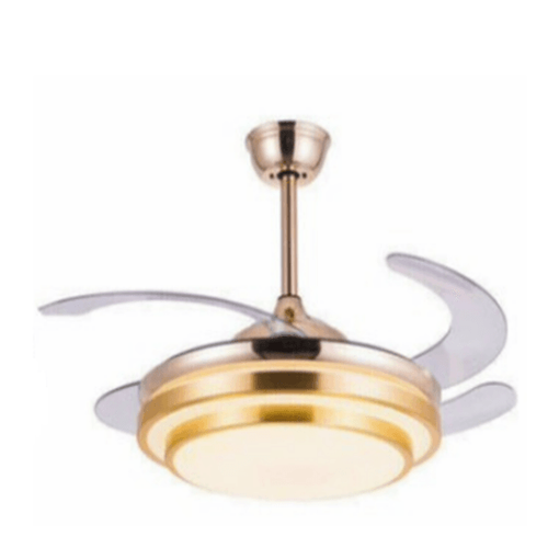 Quạt trần đèn giấu cánh nhựa ABS 1200mm QX-TP-S03-C1-VNH