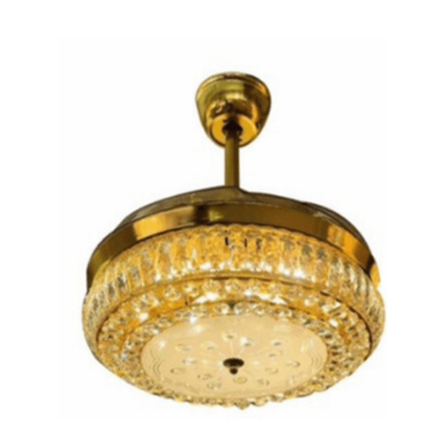 Quạt trần đèn giấu cánh nhựa ABS 1200mm QX-TP-S62-C1-VNH