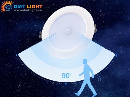 Đèn led âm trần cảm biến Rạng Đông AT04 PIR 110 9w