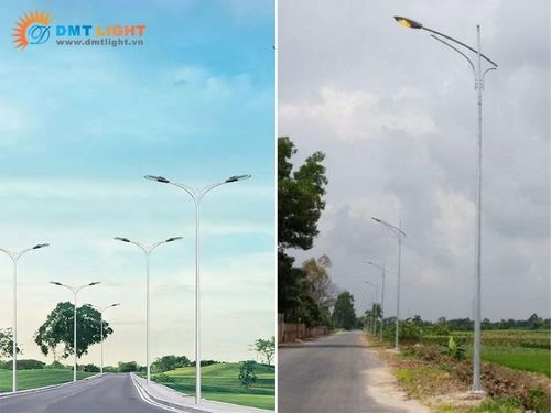 cột đèn đường cao áp 6m