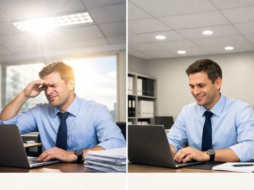 Chói lóa (Glare) là hiện tượng thị giác xảy ra khi có sự chênh lệch lớn về độ chói giữa vật thể đang quan sát với nền xung quanh