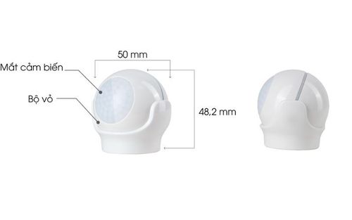 Công tắc cảm biến chuyển động thông minh Rạng Đông CO-RD-CB10.PIR.BLE/DC