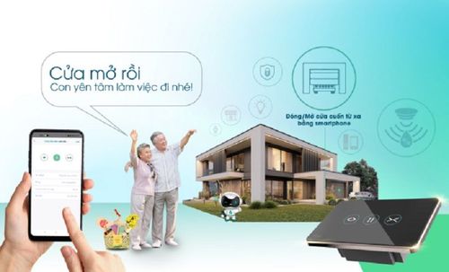 Công tắc cửa cuốn thông minh Rạng Đông CO-RD-CTCU.WF-CN.DOT.2W.SP