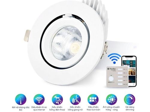 Đèn âm trần xoay 360 độ AT18-100/9W