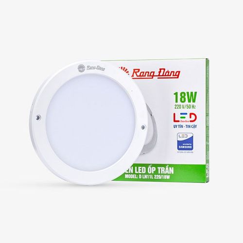 Đèn LED ốp trần tròn Rạng Đông OT-RD-LN11-220/18W