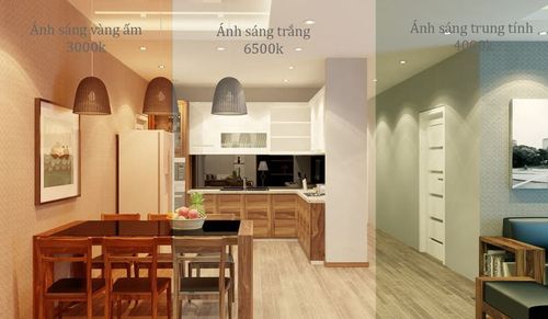 đèn ốp trần đổi màu - 1