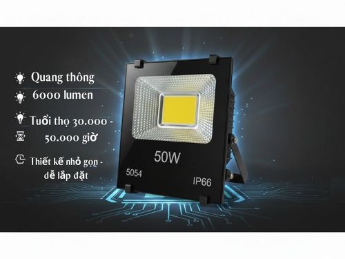 đèn pha led 50w giá rẻ