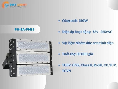 Đèn pha module 150w 