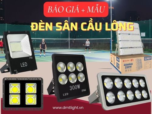 báo giá đèn sân cầu lông
