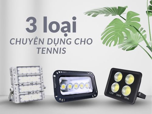 bóng đèn sân tennis