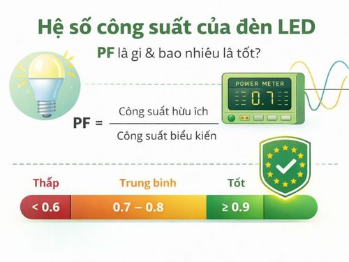 Hệ số công suất của đèn LED