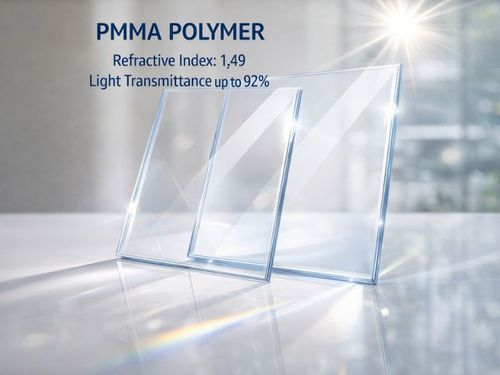 Tấm nhựa PMMA cho khả năng truyền sáng lên đến 92%
