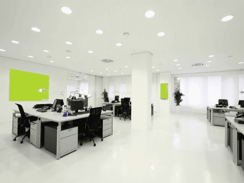 ứng dụng chiếu sáng văn phòng của đèn âm trần