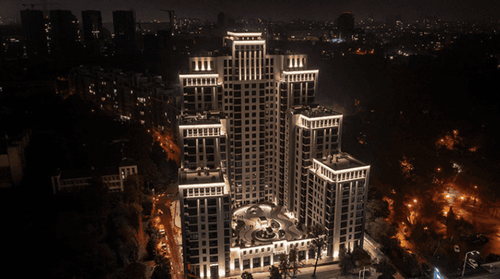 đèn pha chiếu sang nghệ thuật