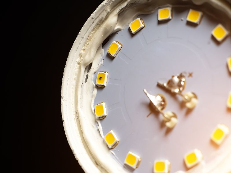 đèn ốp trần bị hỏng