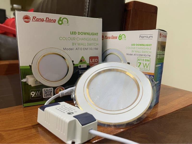 đèn âm trần 9w - 1