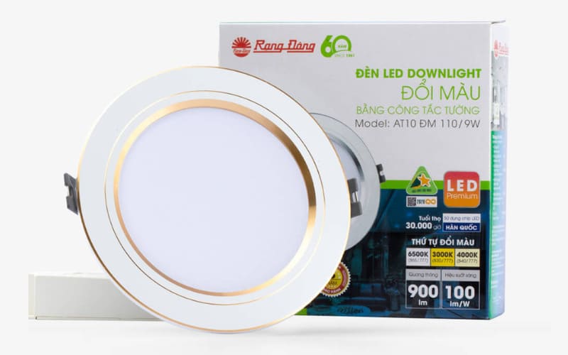 đèn âm trần phi 90 rạng đông - 2
