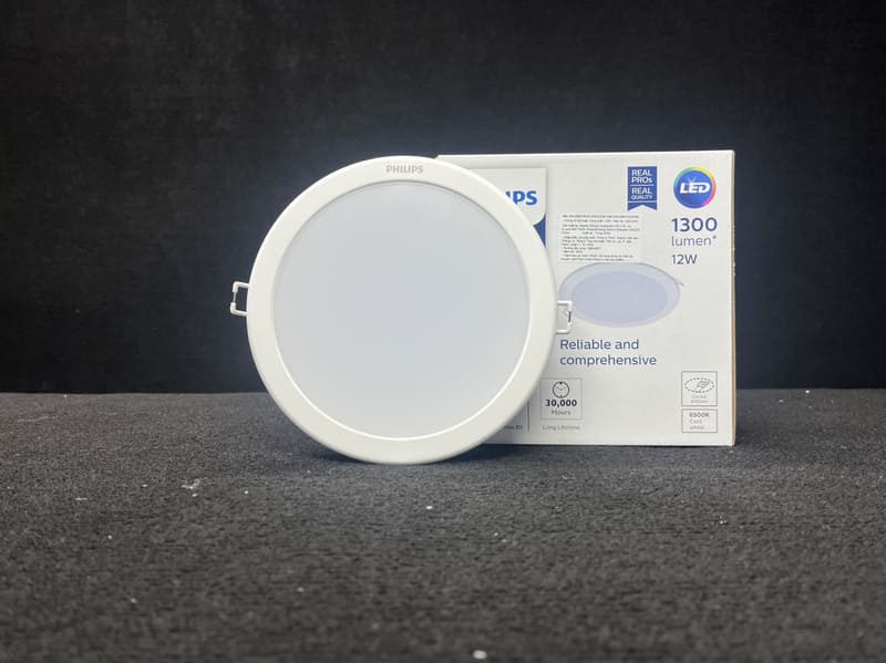 đèn led âm trần 3 màu 12w - 2
