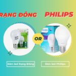 đèn led rạng đông và philips