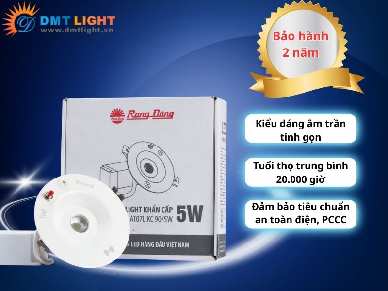 đèn emergency âm trần