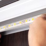 lắp đèn led dây âm trần